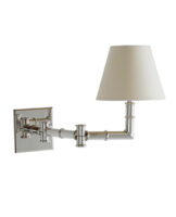 The Square Wall Light - With Two Swing Arms