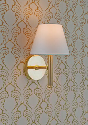 The Knurled Pelham Wall Light: lifestyle