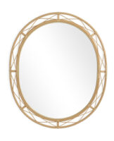 The Rattan Lacy Mirror - Large