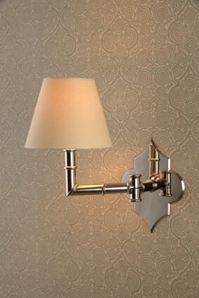 The Maze Wall Light - With One Swing Arm: lifestyle