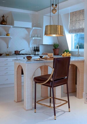 The Opera Counter Height Stool: lifestyle