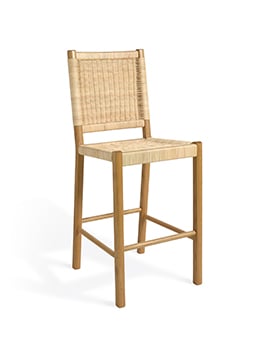 The Rattan Loggia Bar Stool