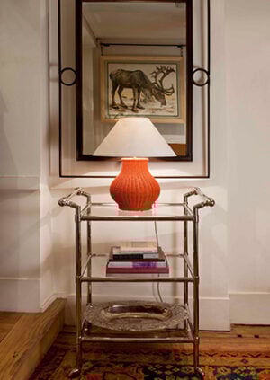 The Rattan Turkic Lamp: lifestyle