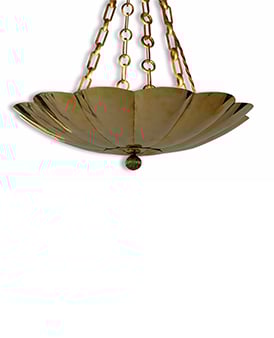 The Scallop Hanging Light - Large