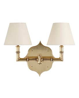 The Double Ottoman Wall Light