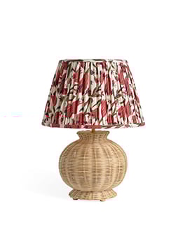 The Rattan Galia Table Lamp