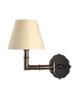 The Tudor Rose Wall Light - With One Swing Arm