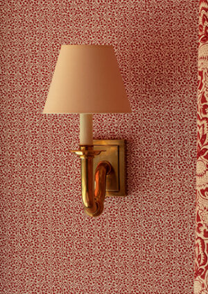 Sophie Coryndon - Wilton Vine Wallpaper - Sorolla Red: lifestyle