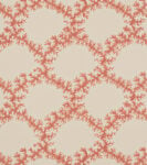 Seaweed Lattice Wallpaper - Ruskin Pink