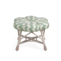 The Rattan Upholstered Venus Stool gallery