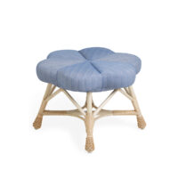 The Rattan Upholstered Venus Stool gallery