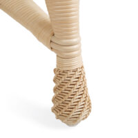 The Rattan Upholstered Venus Stool gallery
