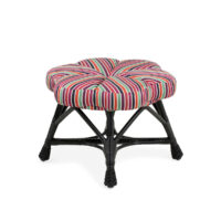 The Rattan Upholstered Venus Stool gallery