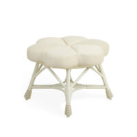 The Rattan Upholstered Venus Stool gallery