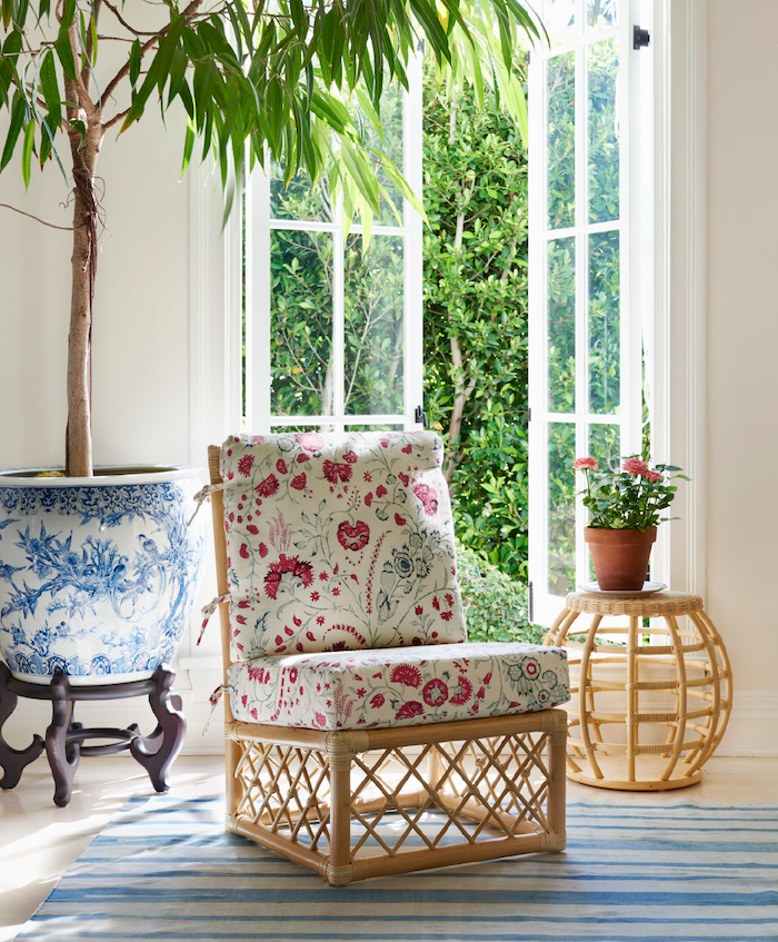 Rattan collaboration with Mark D. Sikes - The Lily Collection