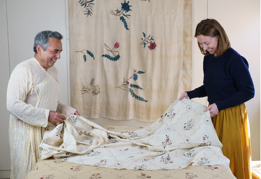 Soane Britain: Fabric collection with textile collector Karun Thakar.