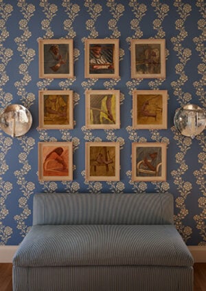 Corded Stripe - Aegean - Weave: lifestyle