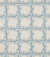 Espalier Square Wallpaper - Azure