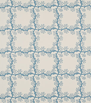 Espalier Square Wallpaper - Azure