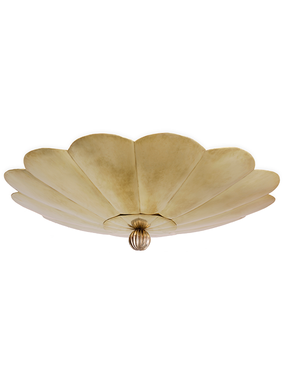 The Flush Scallop Ceiling Light - Large