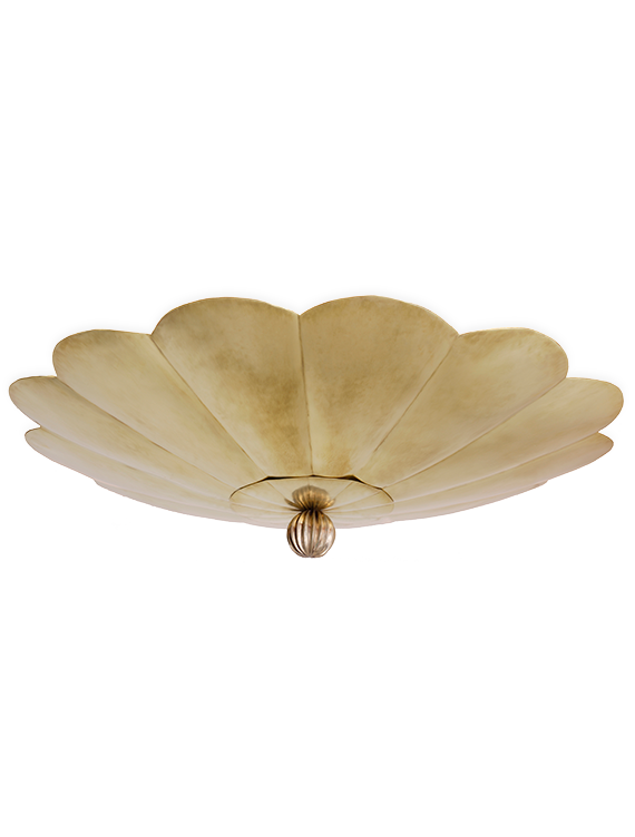 The Flush Scallop Ceiling Light - Large