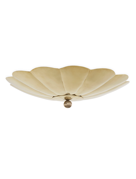 The Flush Scallop Ceiling Light - Small
