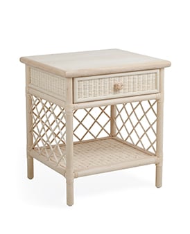 The Rattan Hurlingham Bedside Table