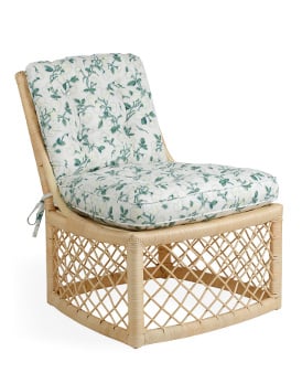 The Rattan Hurlingham Slipper Chair