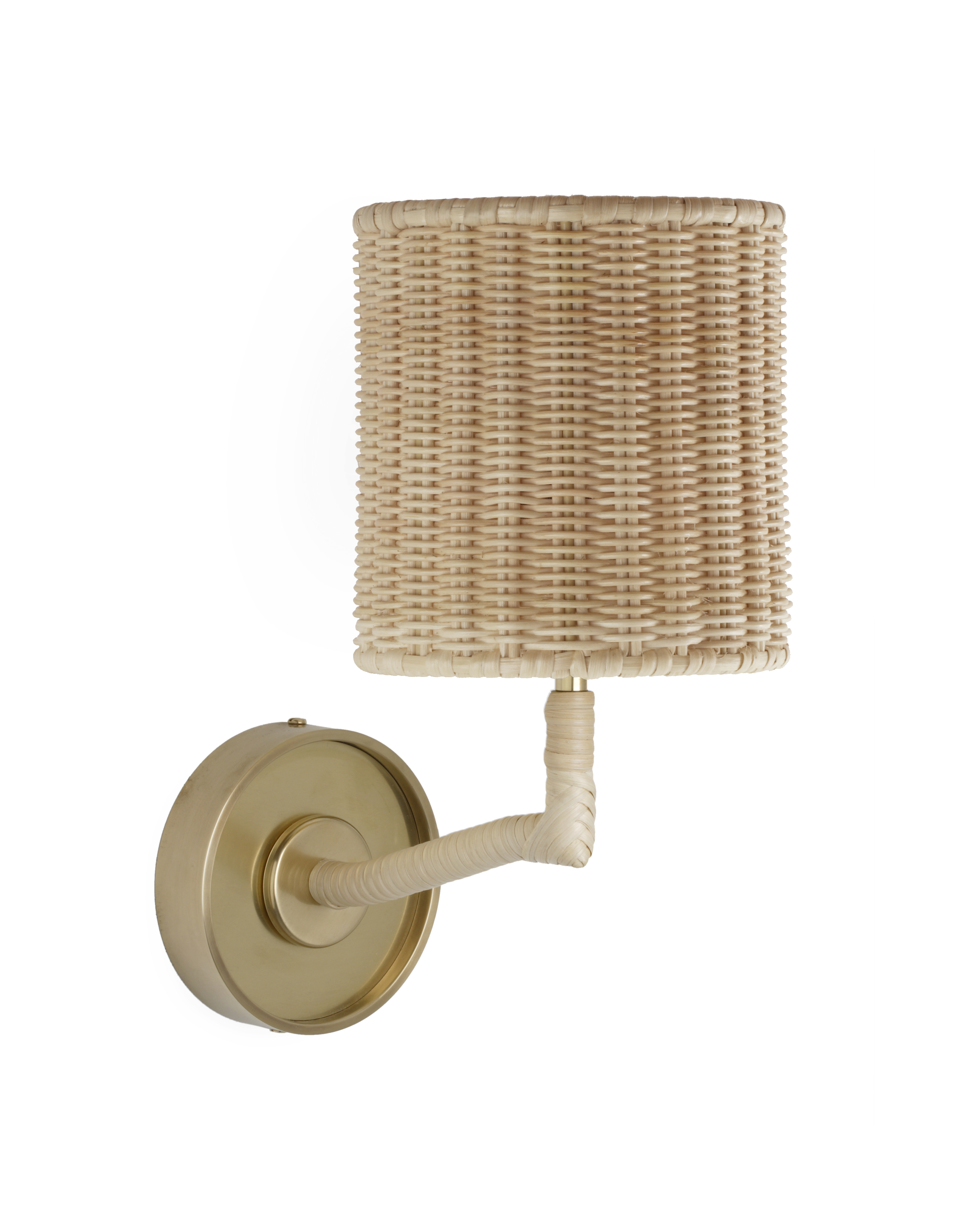 David Netto - The Rattan Lourmarin Wall Light