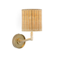 David Netto - The Rattan Lourmarin Wall Light gallery