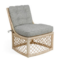 The Rattan Hurlingham Slipper Chair gallery