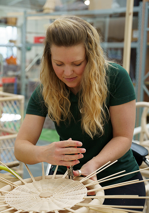 Soane Britain - Rattan Weaving