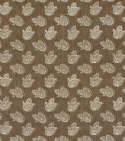 Burdur Leaf - Chestnut - Linen