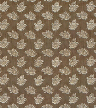 Burdur Leaf - Chestnut - Linen