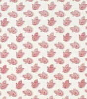 Burdur Leaf - Lacquer Red - Linen