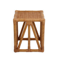The Rattan Osiris Side Table – Low gallery