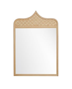 The Rattan Walpole Mirror