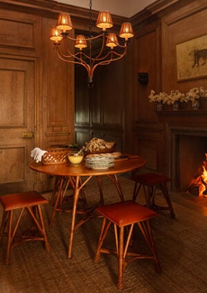 The Rattan Neith Dining Table: lifestyle