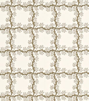 Espalier Square Wallpaper - Chestnut
