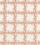 Espalier Square Wallpaper - Terracotta