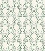 Etched Pineapple Wallpaper - Emerald