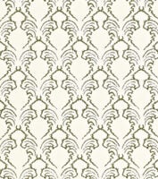 Etched Pineapple Wallpaper - Moss