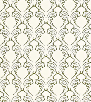 Etched Pineapple Wallpaper - Moss