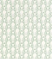 Pineapple Silhouette - Emerald - Ivory Linen