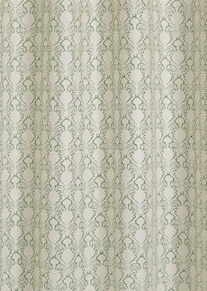 Pineapple Silhouette - Emerald - Ivory Linen: lifestyle