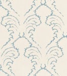 Pineapple Frond - Azure - Ivory Linen