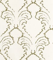 Pineapple Frond - Moss - Ivory Linen