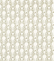 Pineapple Silhouette - Moss - Ivory Linen