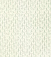 Serpentine Fern - Duck Egg Blue - Ivory Linen