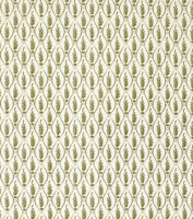 Serpentine Fern - Moss - Ivory Linen